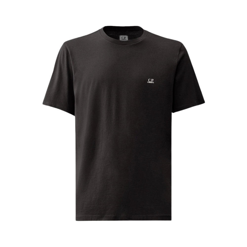 C.P. Company Goggle Hood Grafisch T-shirt Black Heren