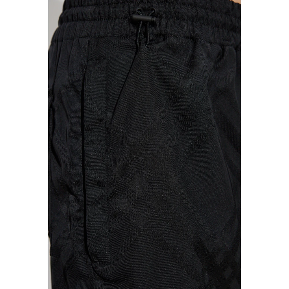 Burberry Dropped-crotch broek Black Heren
