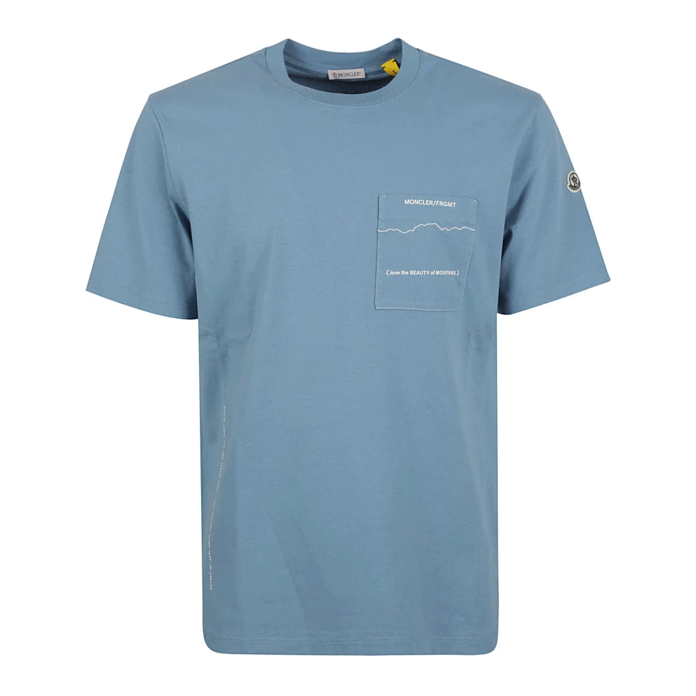 Moncler Genius T-shirts en Polos Blue Heren