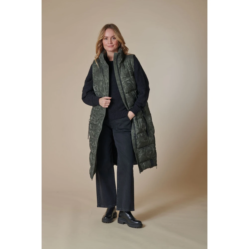 Zhrill Multifunctionele Jas Zhisi MAX Camo Groen Green Dames