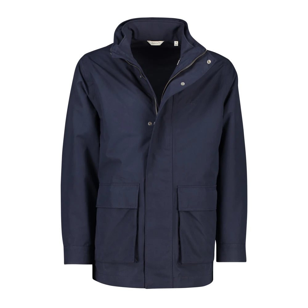 Gant Donkerblauwe winterjas Blue Heren