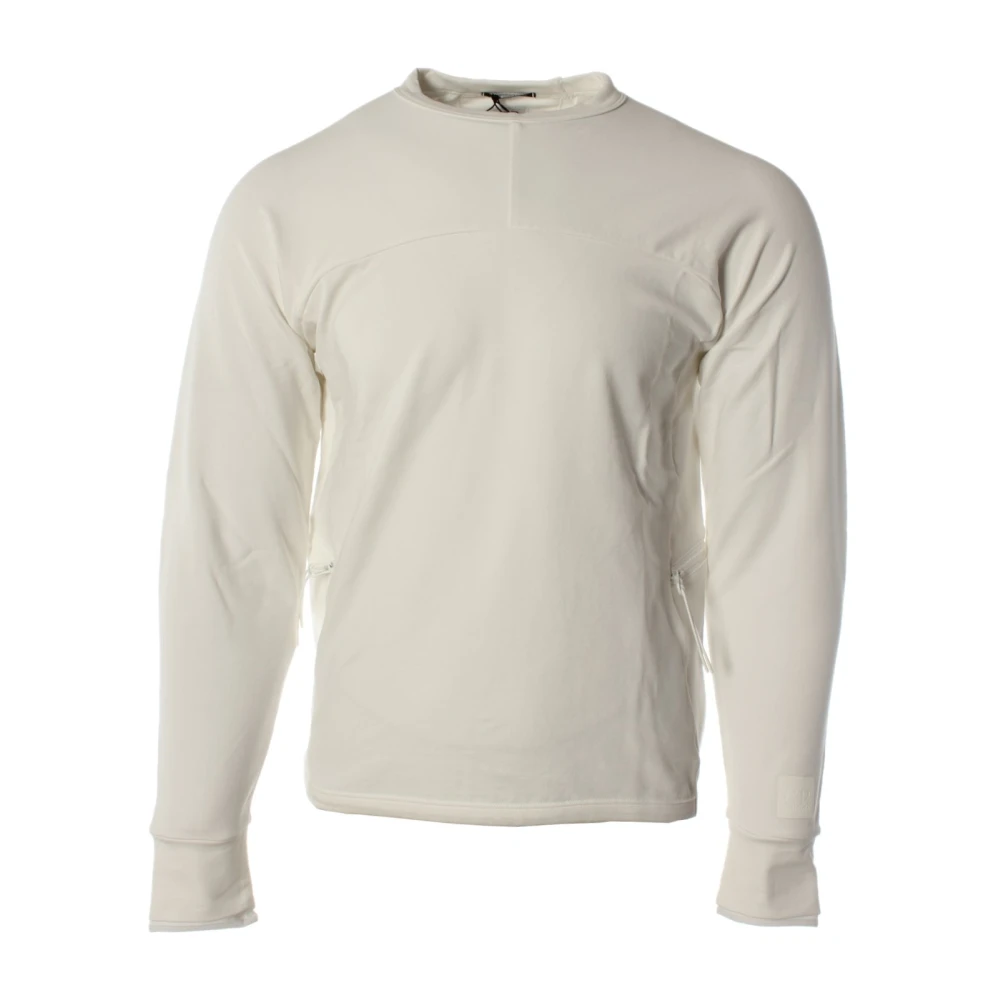 C.p. Company Men's White Long Sleeve T-Shirts, Xs, Jumper 15Clss-37A 101