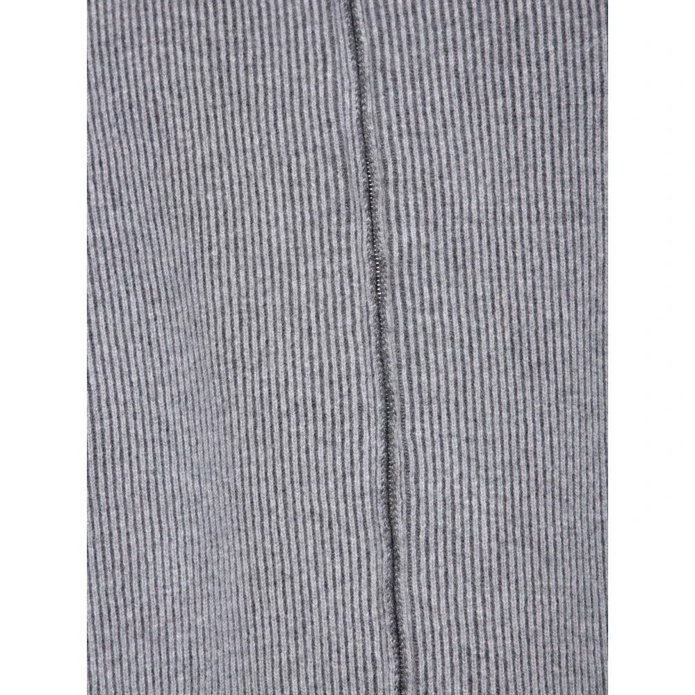 Lardini Grijze Gebreide Trui Aw24 Gray Heren