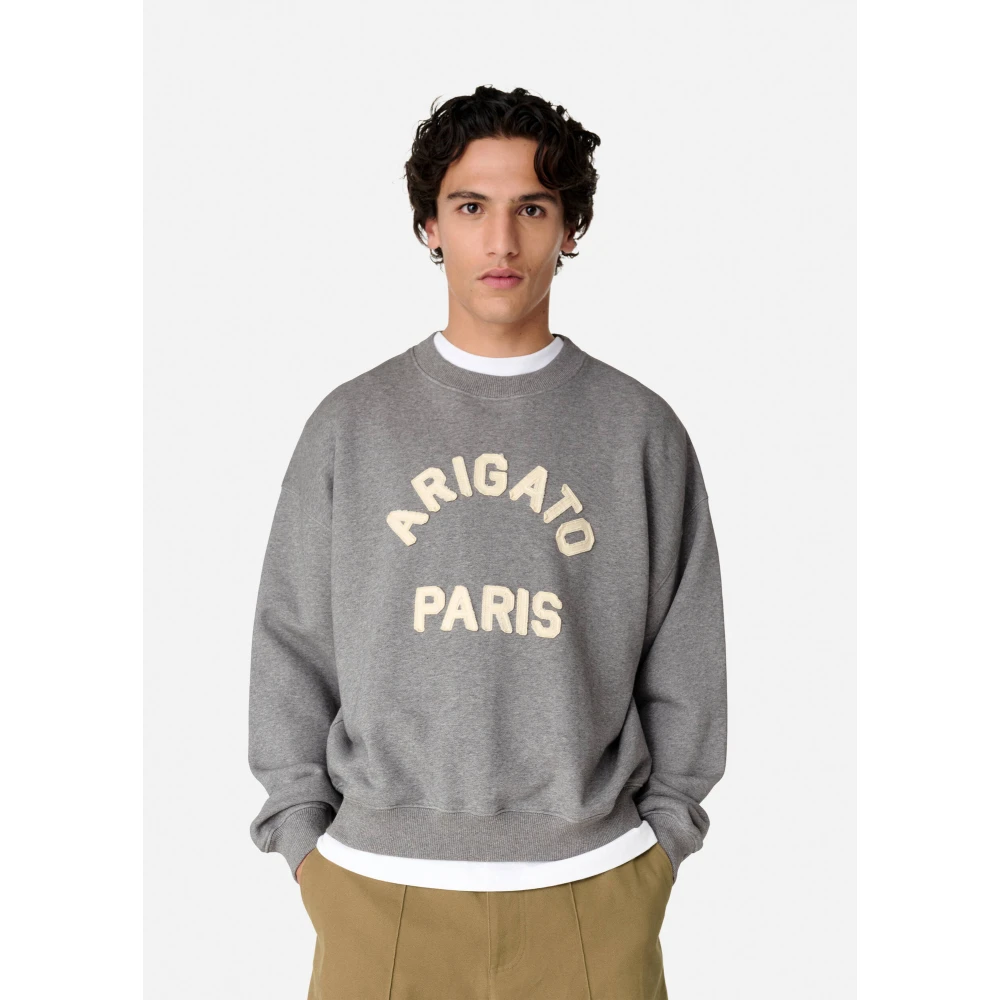 Axel Arigato Pari Sweatshirt Gray Heren