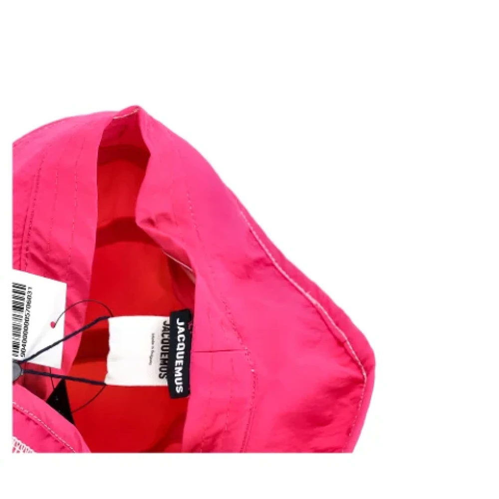 Jacquemus Pre-owned Nylon hats Pink Dames