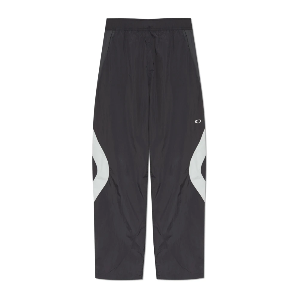 Oakley Gray Trousers & Shorts, Male, L, New Retro Wind Trousers 3.0