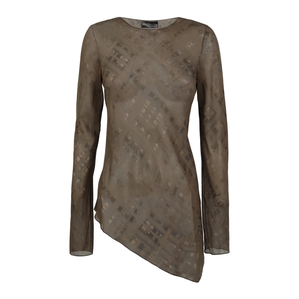Cortana Mujer Verde Blusas Y Camisas, Talla: 2XS