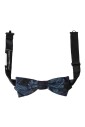 noir-bleu-papillon-reglable-cou
