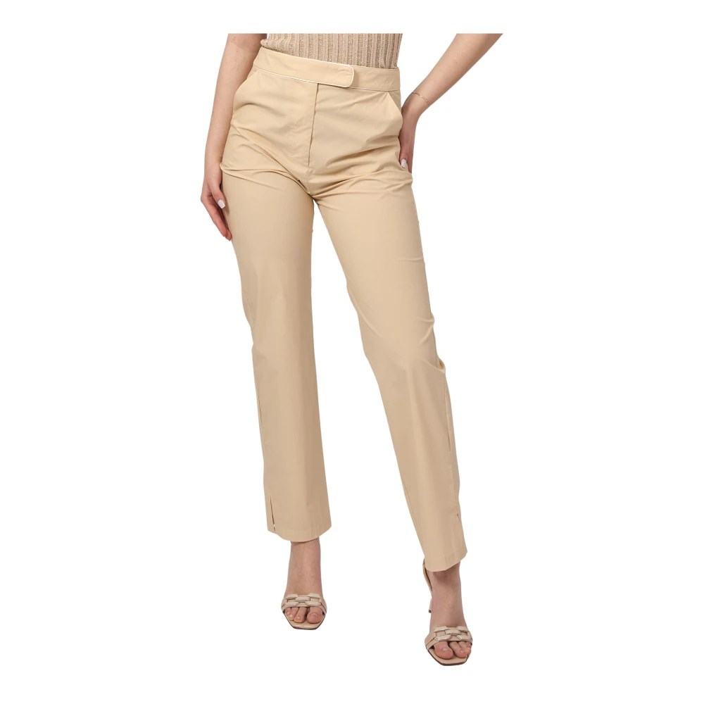 Trousers > Straight Trousers - - Patrizia Pepe - Modalova