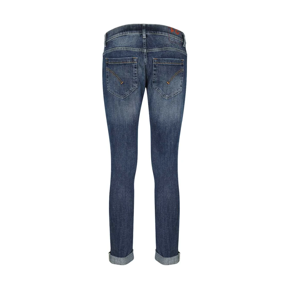 Dondup Oprolbare Enkel Jeans Blue Heren