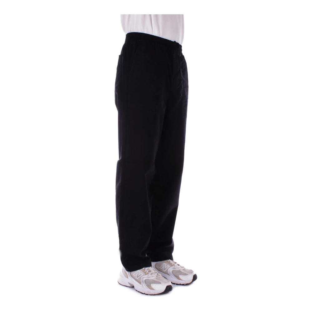 Only & Sons Zwarte Broek met Trekkoord Taille Black Heren