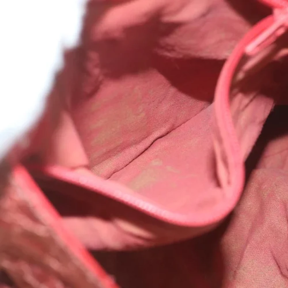Dior Vintage Pre-owned Nylon dior-bags Red Dames