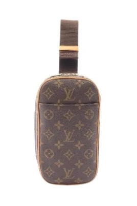 Pre-owned Pochette Gange Monogram Crossbody Midjeväska