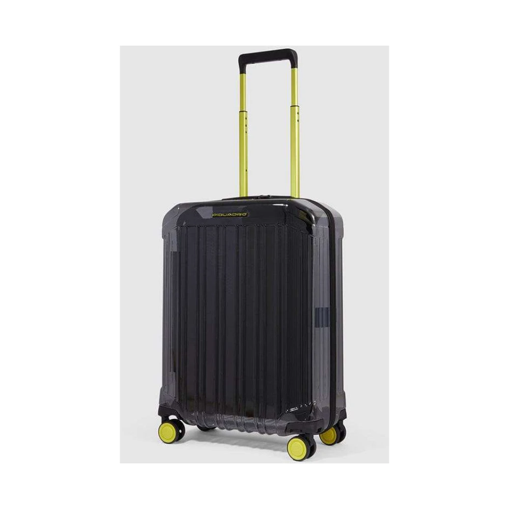 Piquadro Stijlvolle Reistrolley Tas Black Unisex