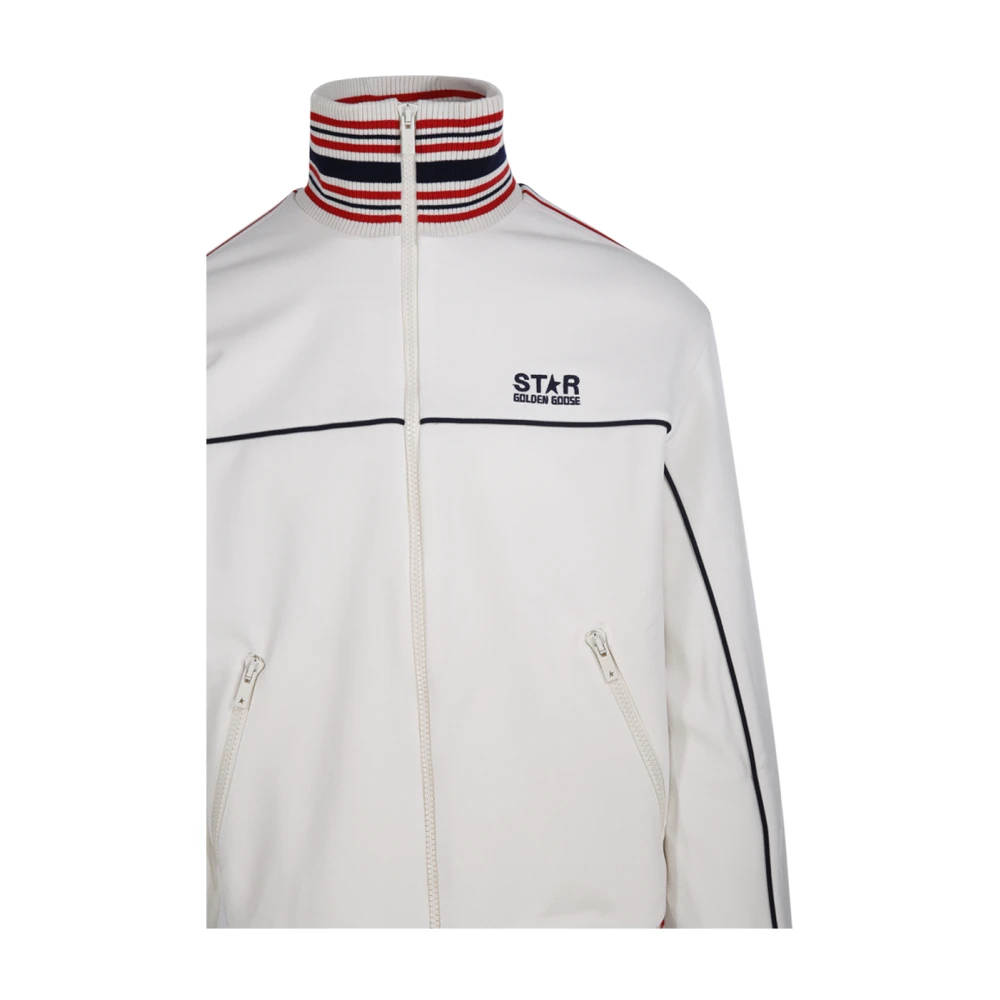 Golden Goose Rits Trainingsjack Beige Heren