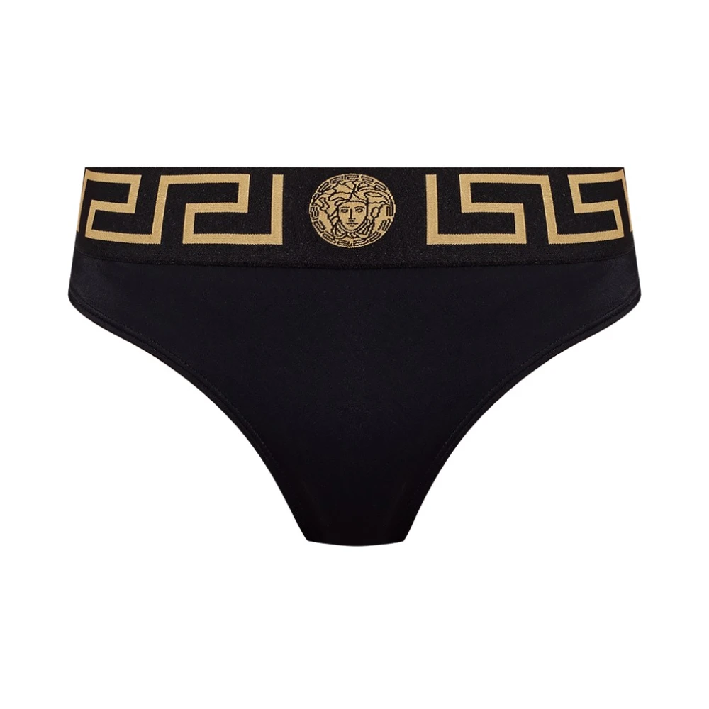 Versace Women's Black Swimsuit Bottom