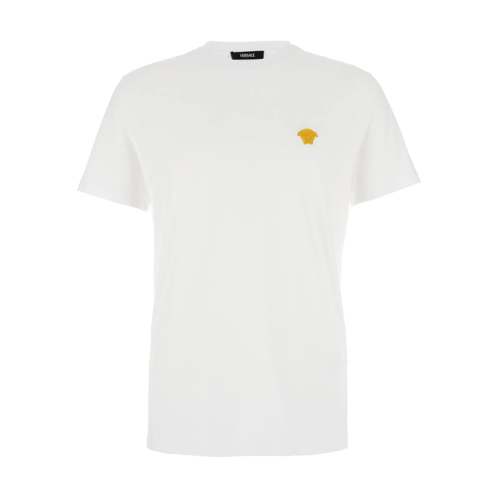 Versace Uomo Bianco - Medusa T-Shirt - Tops - S