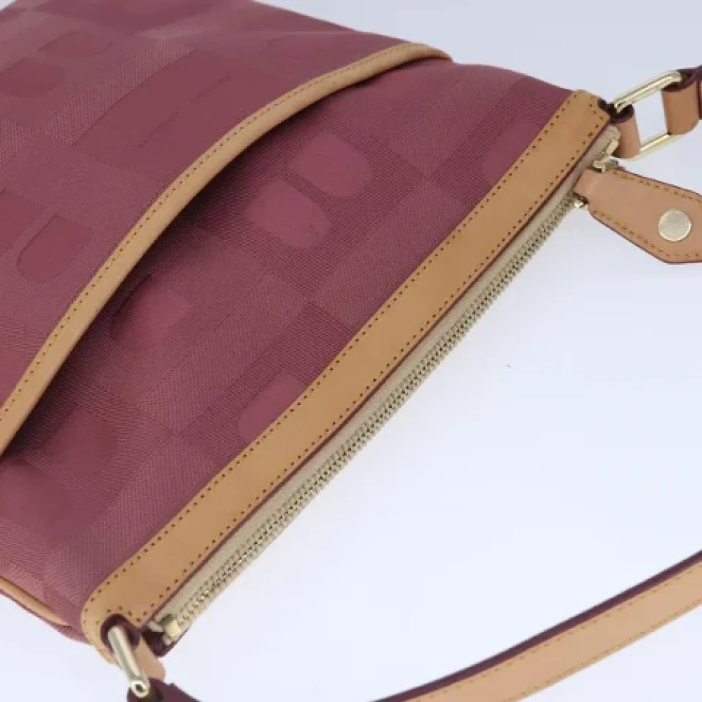 Bally Pre-owned Canvas shoulder-bags Pink Dames