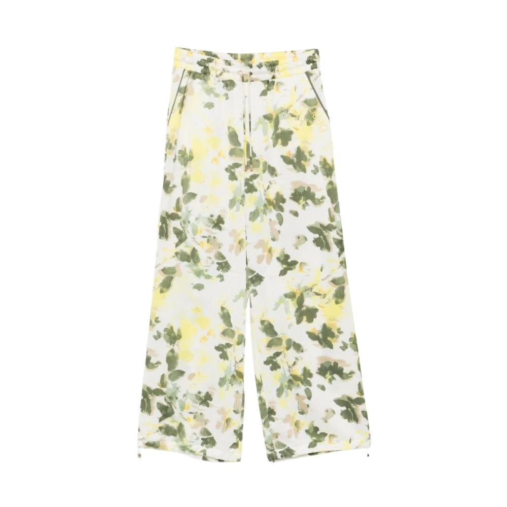 Liu Jo Kvinno Multicolor Byxor Dam, Xs, Wide Byxor