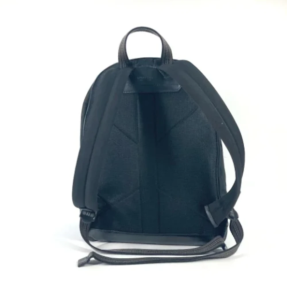 Burberry Vintage Pre-owned Canvas backpacks Black Dames