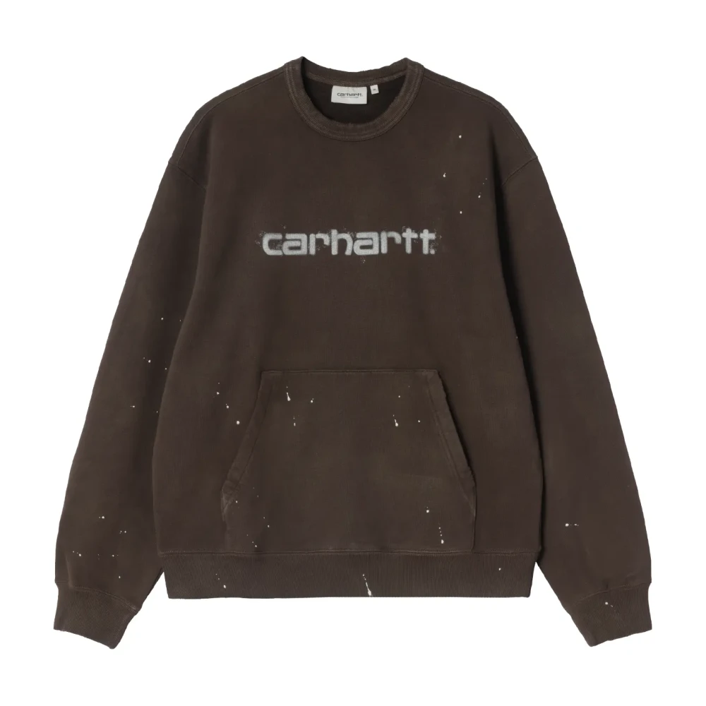 Carhartt Wip Men's Brown Painter Sweatshirt - Sweatshirts - S - Sweatshirts & Hoodies
