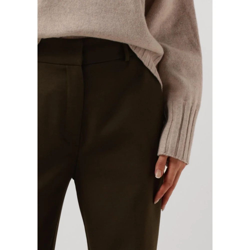 Fiveunits Elegante Witte Broek Olivia Green Dames