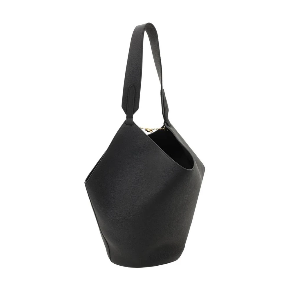 Khaite Geometrisch Leren Kleine Schoudertas Black Dames