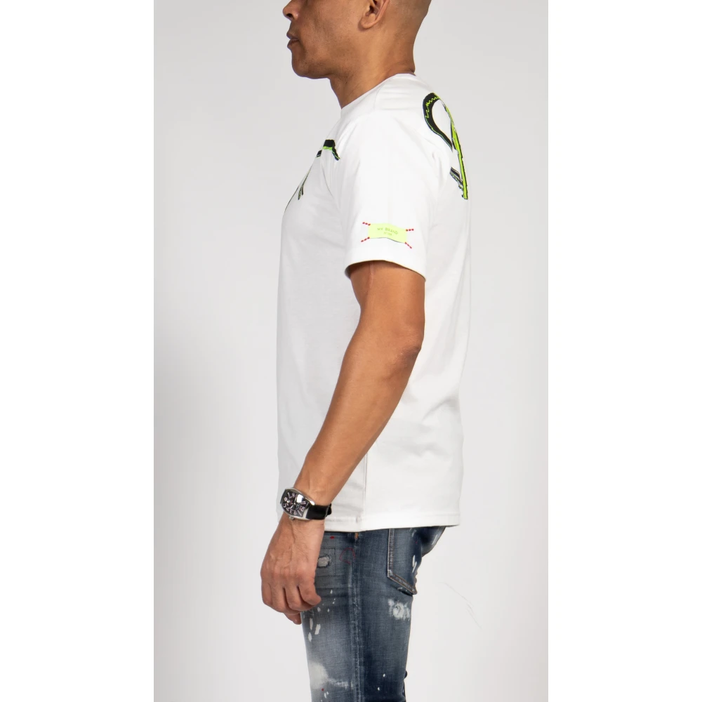 My Brand Scribble Tee in Off-white Heren