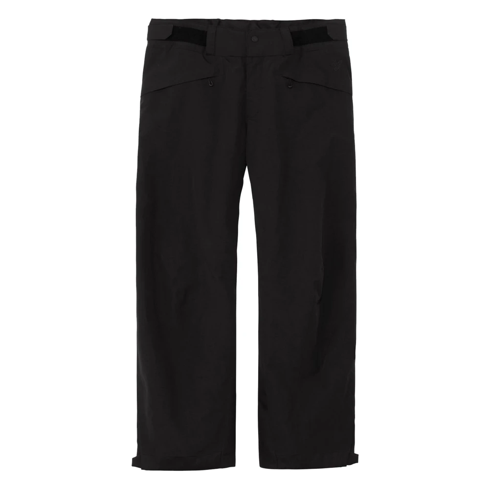 Goldwin Zwarte Gore-Tex 2L Waterdichte Broek Black Heren