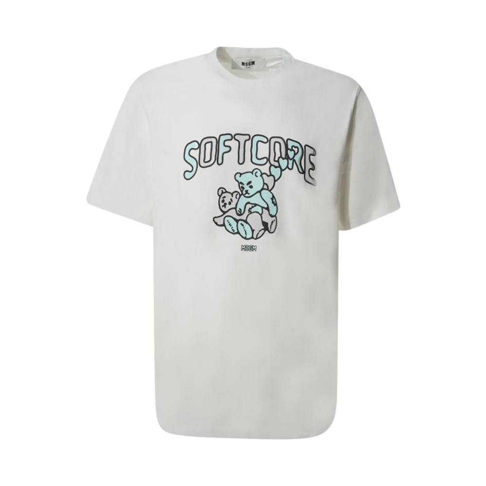 Msgm - Tops > T-Shirts - White - Msgm - Modalova