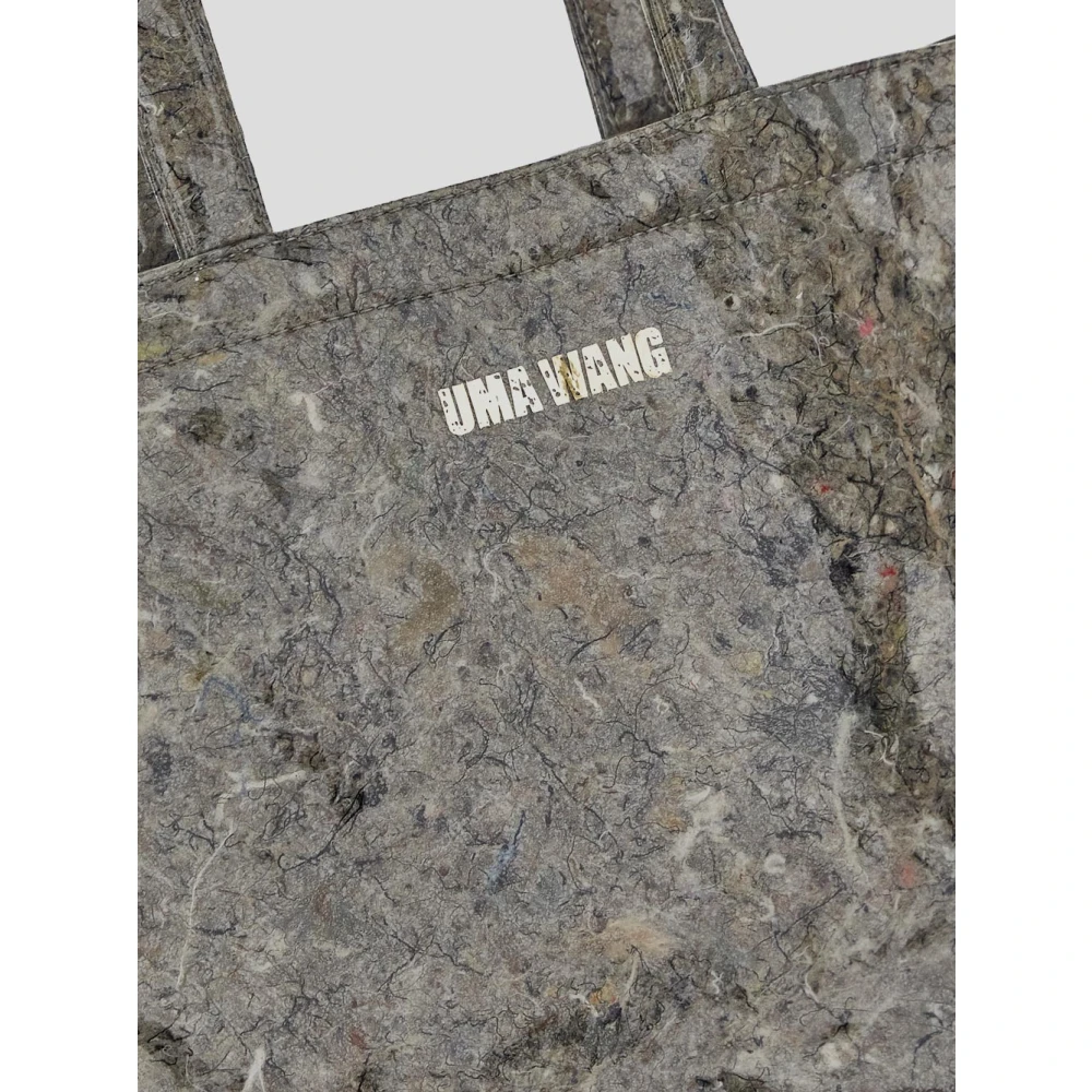 UMA Wang Stijlvolle PVC Winkelmand Gray Dames