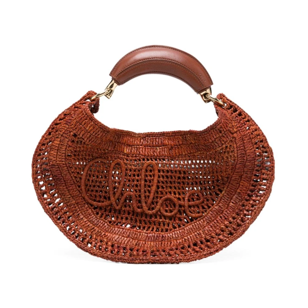 Chloé , Handbags, Female, Brown, One Size, Summer Banana Hobo Bag