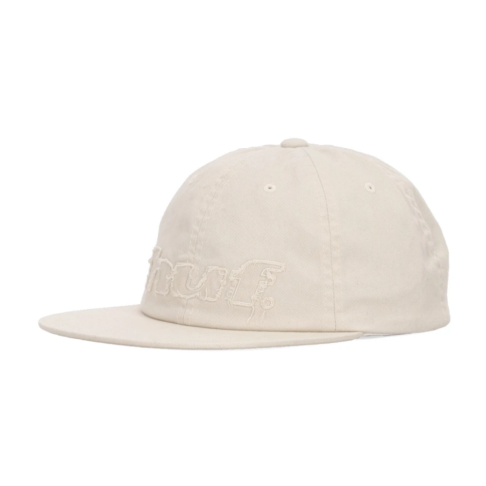 HUF Platte klep 5-panel linnen hoed Beige Unisex