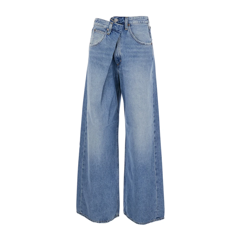 Agolde Jeans Clásicos De Talle Alto Jeans Mujer Azul W26