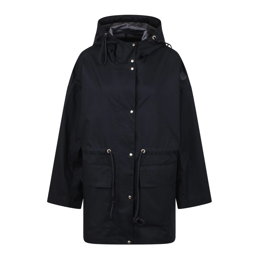 Moncler - Coats > Parkas - Blue - Moncler - Modalova