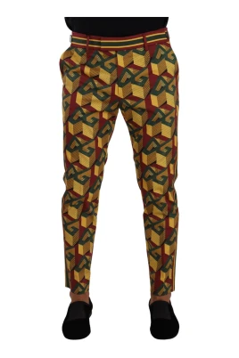 DG Mania Tapered Byxor med All-Over Logo Print