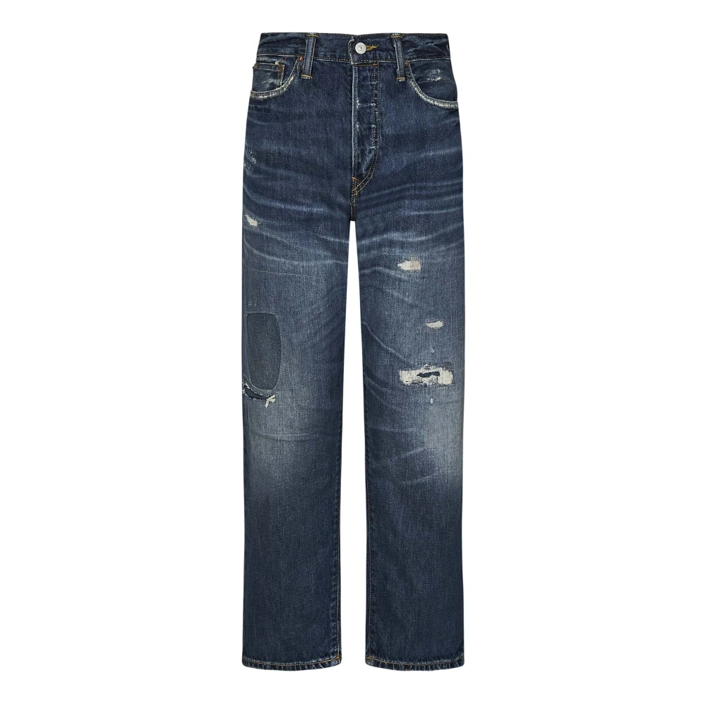 Polo Ralph Lauren Vintage-geïnspireerde Blauwe Jeans Aw24 Blue Heren