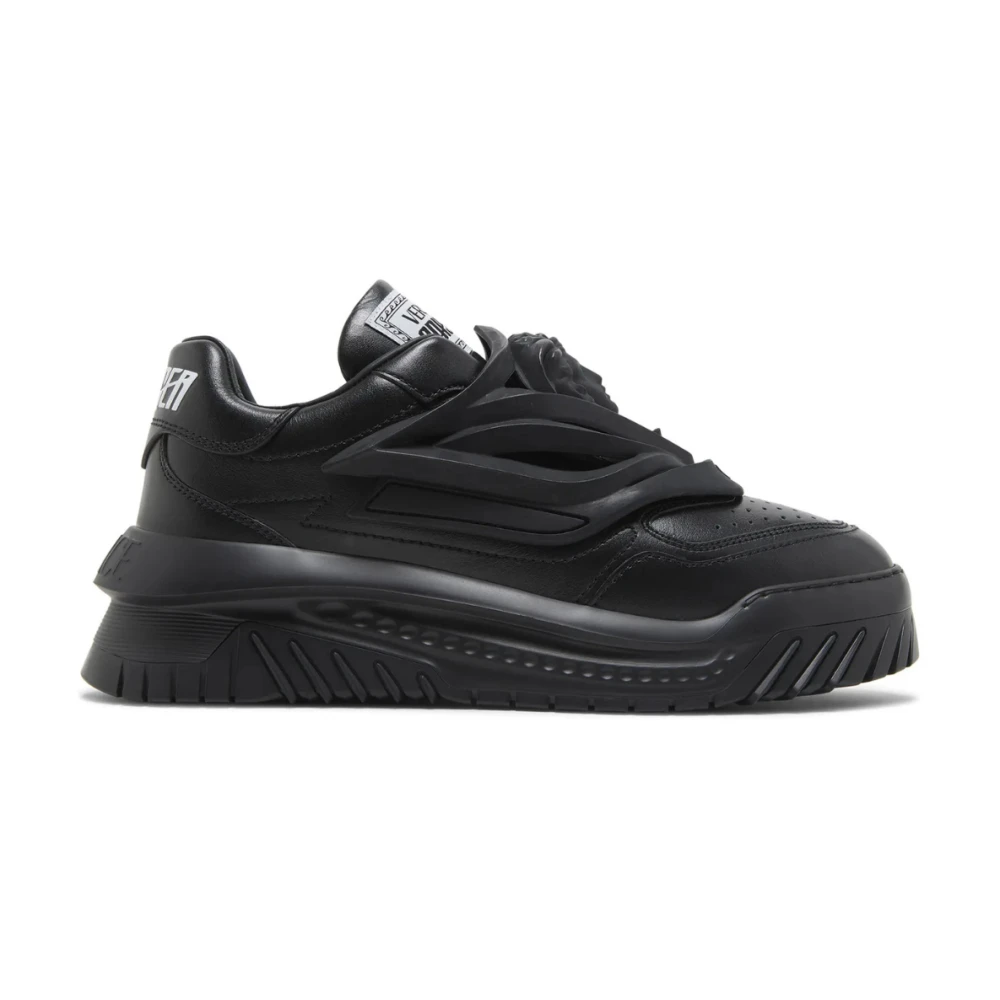 Versace V Allover Greca Sneakers Heren Schoenen Zwart