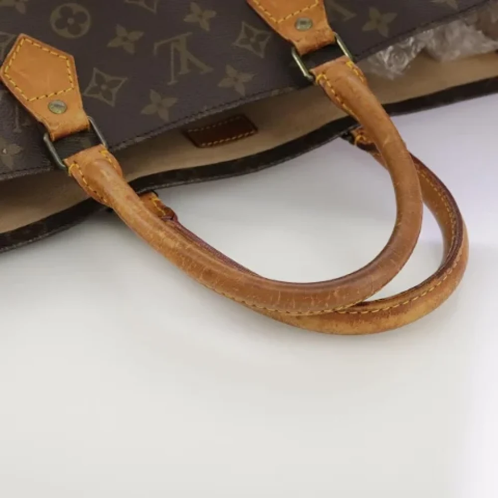 Louis Vuitton Vintage Pre-owned Canvas handbags Brown Dames