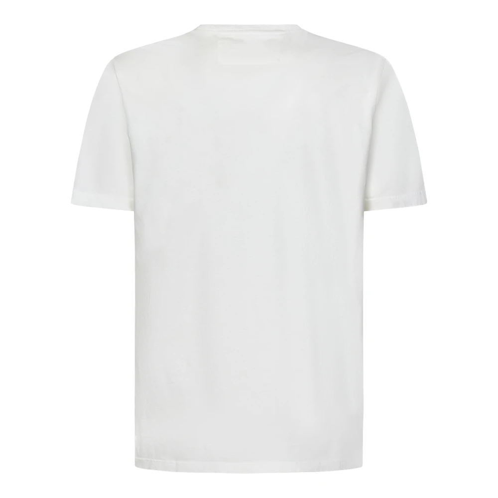 C.P. Company Witte T-shirt met grafische print White Heren