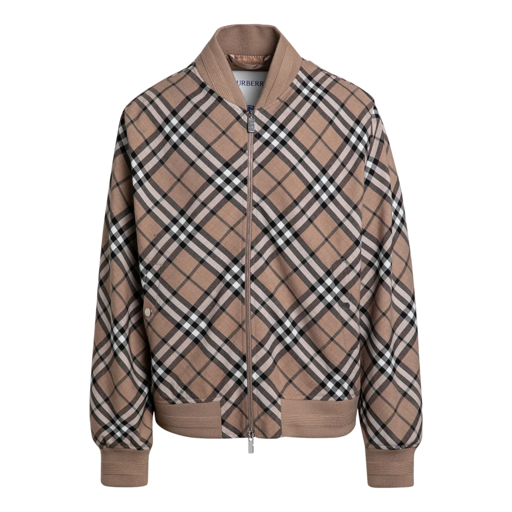 Burberry Gewatteerde jas Multicolor Heren