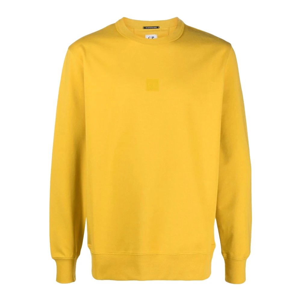 C.P. Company Sweatshirts Hoodies Yellow Heren