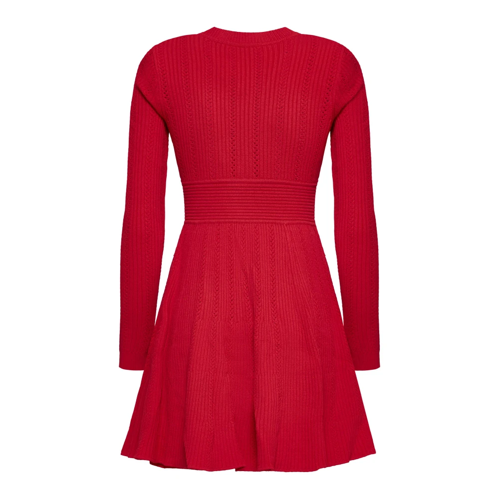 Self Portrait Rode Jurk Collectie Red Dames