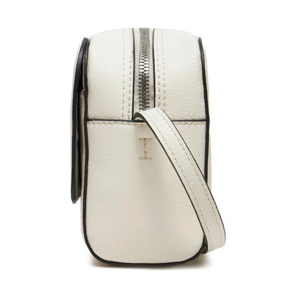 Calvin Klein Jeans Compacte synthetisch leren handtas White Dames