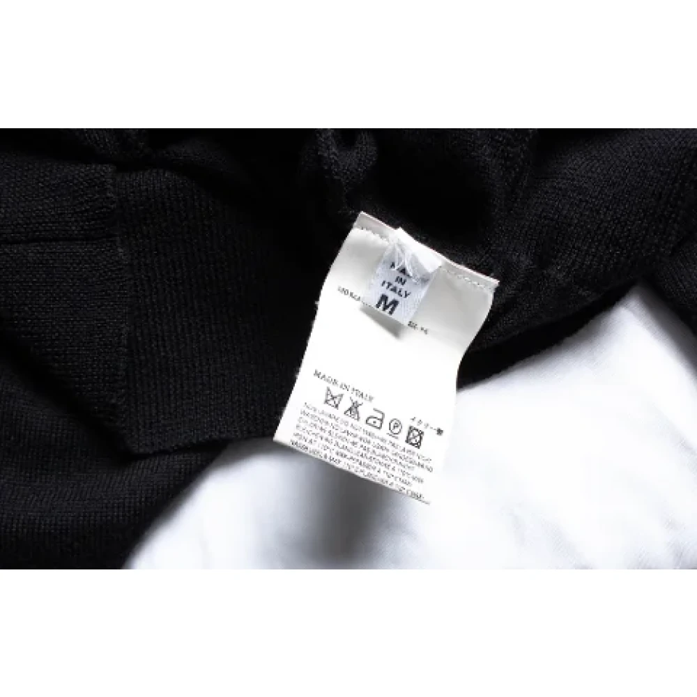 Maison Margiela Pre-owned Wool tops Black Dames