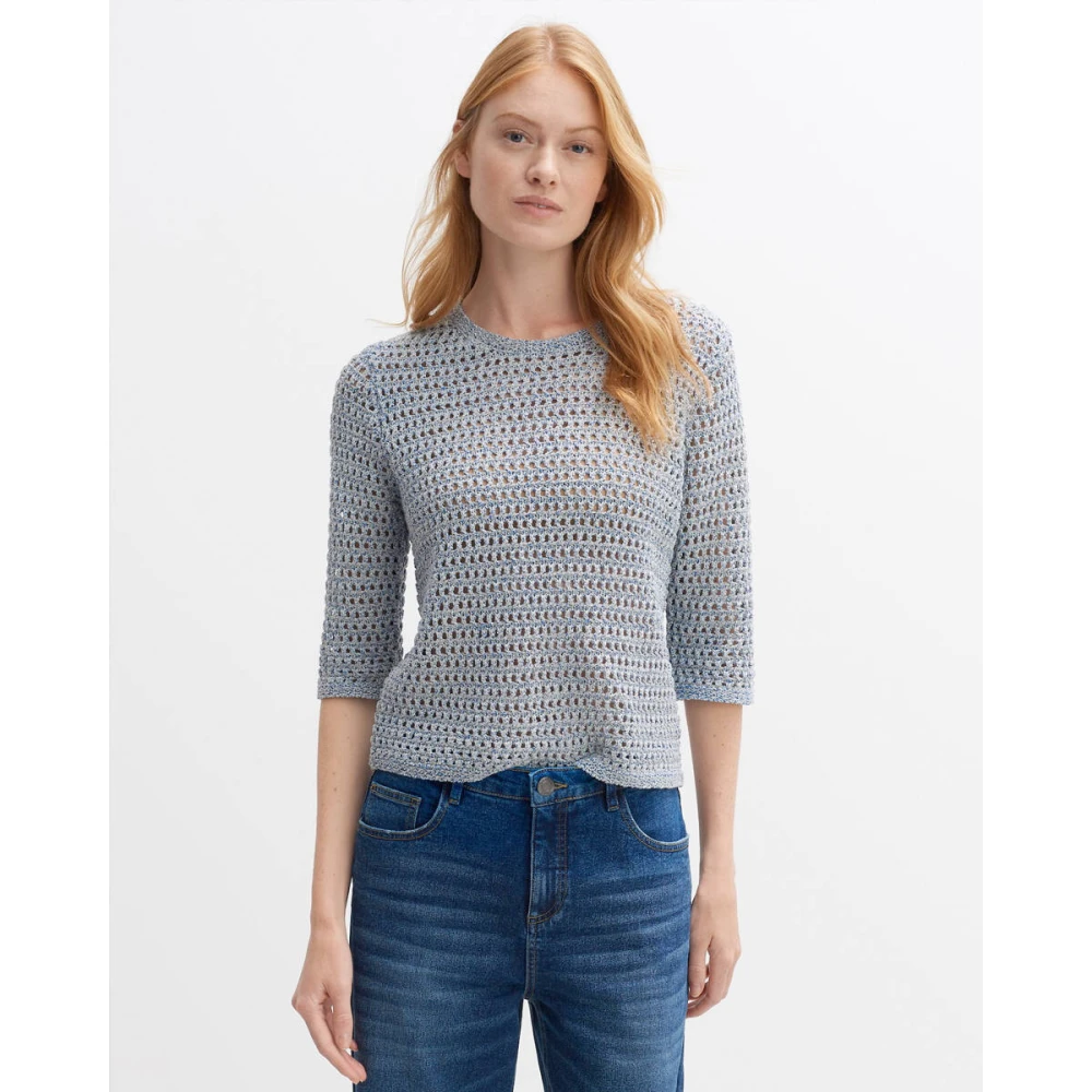 Opus Pullover 10263712101251 Blue Dames
