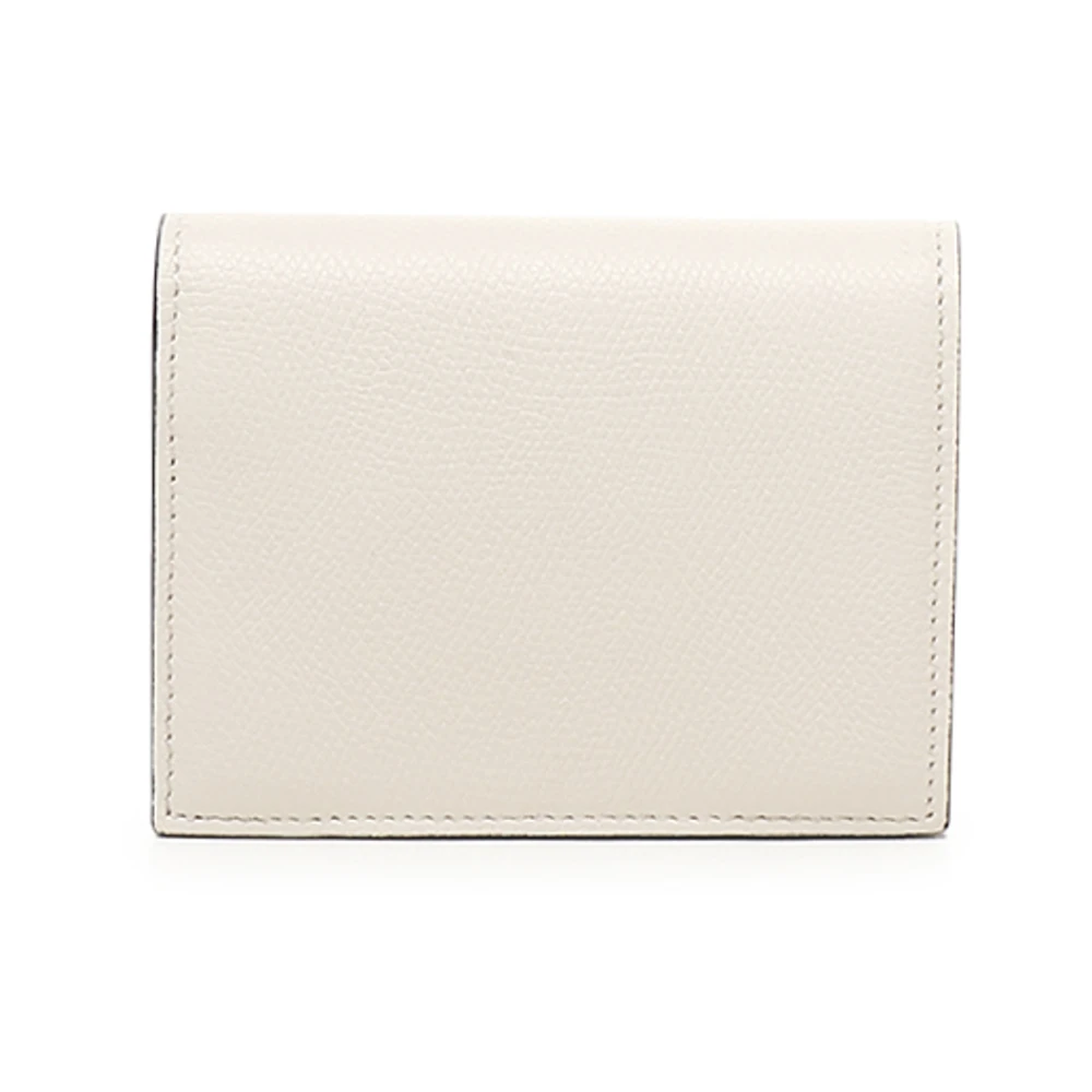 Valentino Garavani Witte Vlogo Signature Portemonnee White Dames