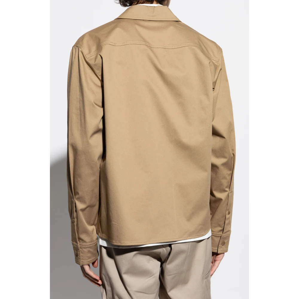 Moncler Jas Ciamicia Beige Heren