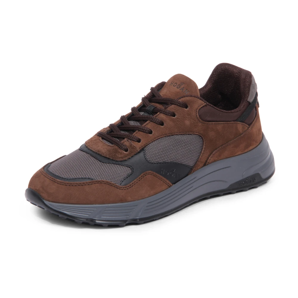 Hogan Hyperlight Allacciato Heren Schoenen Bruin