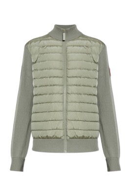 cardigan-with-down-insert